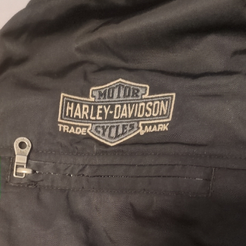 Harley-Davidson Men's Military Green Field Jacket Size XXL - Picture 2 of 5